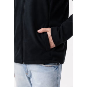 Jaqueta Fleece Térmica Masculina Com Capuz - 2166 Preto