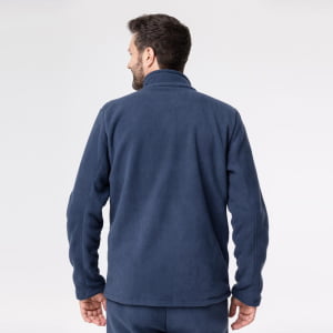 Jaqueta Fleece Térmica Masculina Forrada em Lã - 915 Azul Marinho