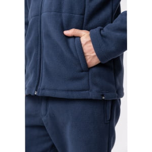 Jaqueta Fleece Térmica Masculina Forrada em Lã - 915 Azul Marinho