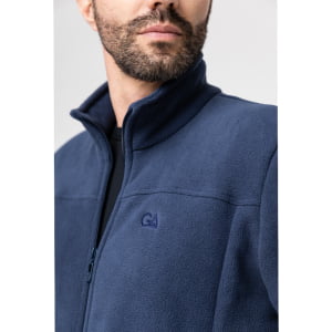 Jaqueta Fleece Térmica Masculina Forrada em Lã - 915 Azul Marinho