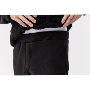 Jaqueta Fleece Térmica Masculina Forrada em Lã - 915 Preto