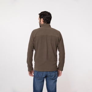 Jaqueta Fleece Térmica Masculina Forrada em Lã - 915 Verde Militar