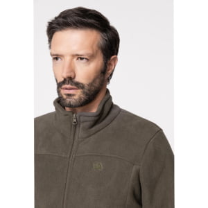 Jaqueta Fleece Térmica Masculina Forrada em Lã - 915 Verde Militar