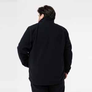 Jaqueta Fleece Térmica Plus Size Masculina - 2150 Preta