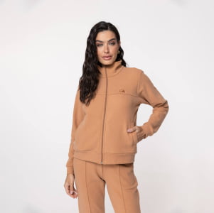 Jaqueta Malha Comfy Feminina - 3225 Camel