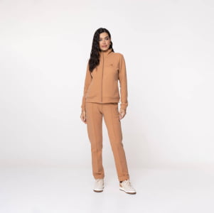 Jaqueta Malha Comfy Feminina - 3225 Camel