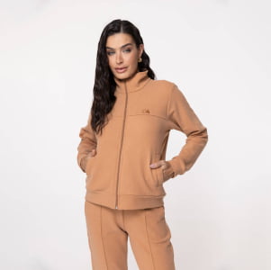 Jaqueta Malha Comfy Feminina - 3225 Camel