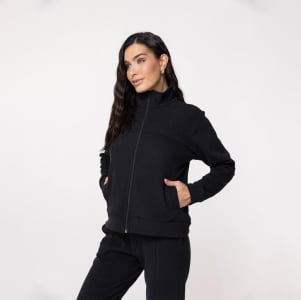 Jaqueta Malha Comfy Feminina - 3225 Grafite
