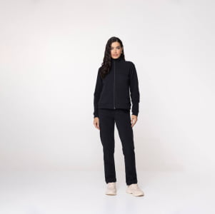 Jaqueta Malha Comfy Feminina - 3225 Grafite