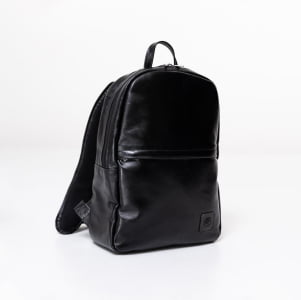 Mochila Unissex de Couro - 1301 Preto