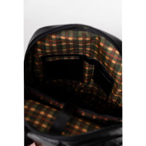 Mochila Unissex de Couro - 1301 Preto