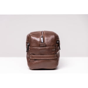 Necessaire para Viagem de Couro - 1705 Café