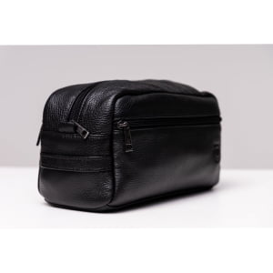 Necessaire para Viagem de Couro - 1705 Preto