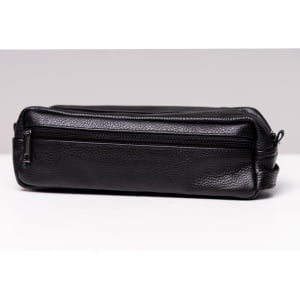 Necessaire para Viagem de Couro - 1709 Preto