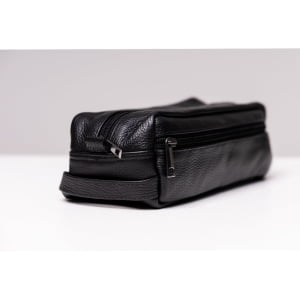 Necessaire para Viagem de Couro - 1709 Preto