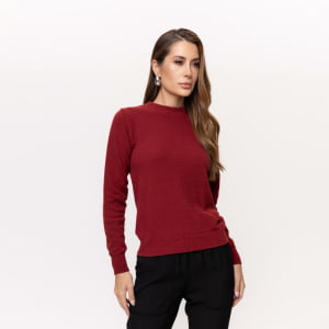 Suéter Feminino em Tricô - 26114 Marsala