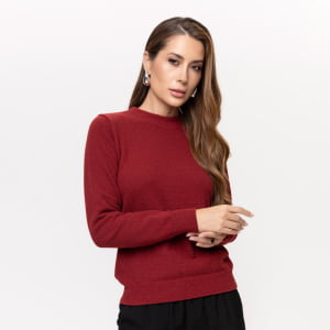Suéter Feminino em Tricô - 26114 Marsala