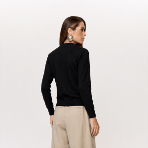 Suéter Feminino em Tricô - 26114 Preto
